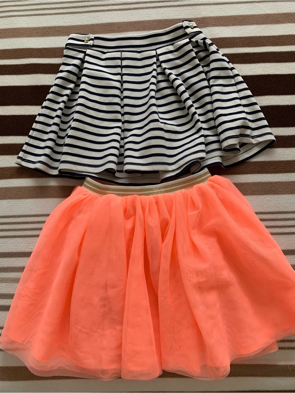 Girls Neon Coral Tulle Skirt - Stylish Kids Dress